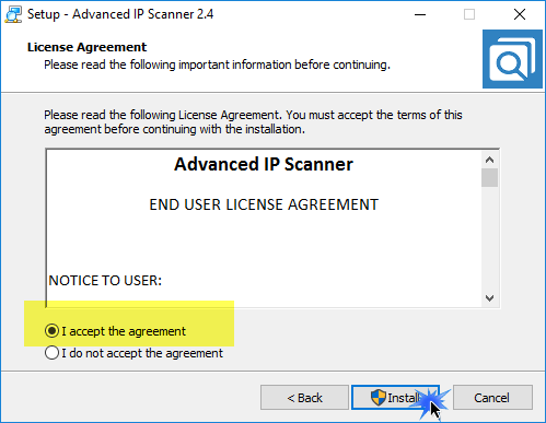 Angry ip scanner